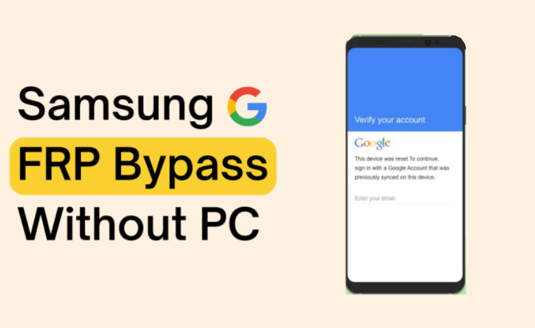 FRP Bypass Samsung Without PC